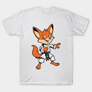 Comic fox does karate T-Shirt